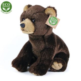 Obrázek z Medvěd sedící plyš 25cm 
